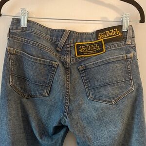 Von Dutch Vintage Blue Flare Women's Jeans